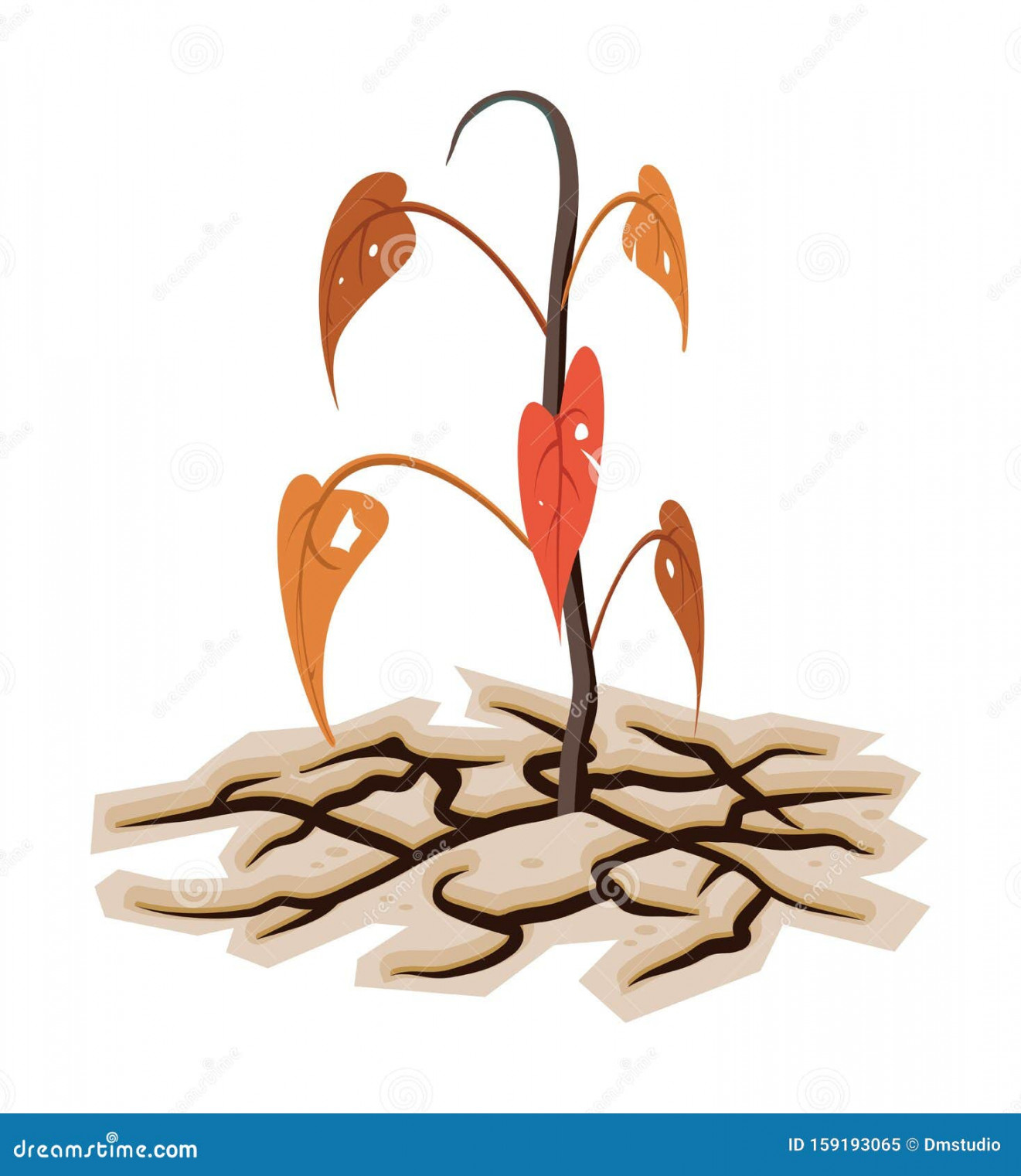 Dying Plant Stock Illustrations –  Dying Plant Stock