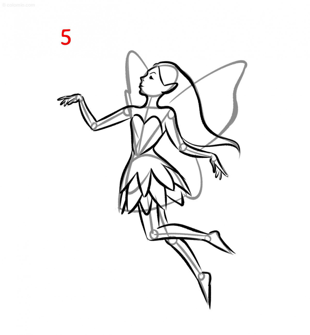 Fairy Drawing Ideas  How to draw a Fairy