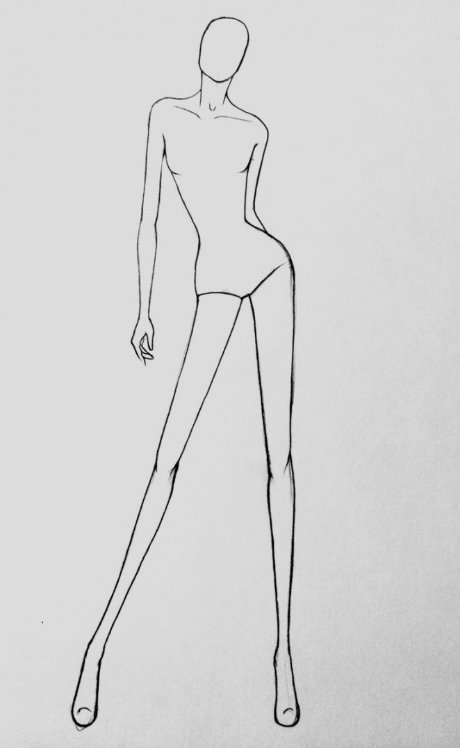 Fashion croquis drawing croquis poses fashion figure drawing