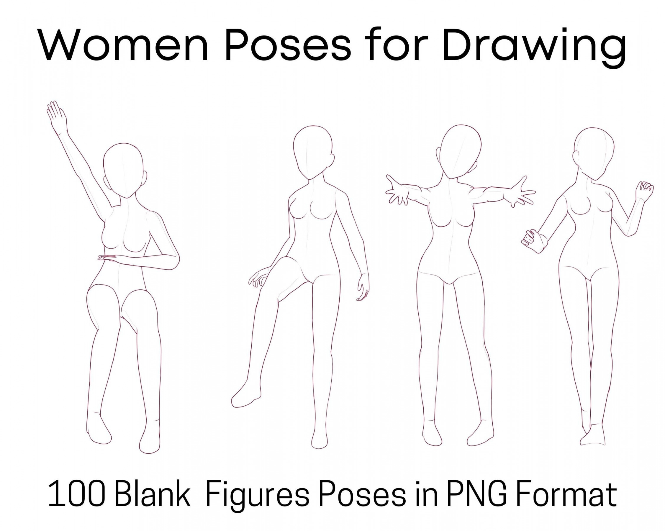 Female Art Pose Body Reference PNG Files Adult Female Anatomy