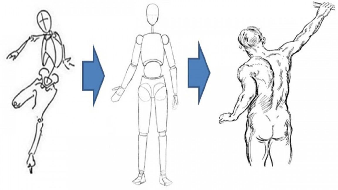 Figure Drawing Lessons / - Drawing The Manikin (Mannequin) Figure