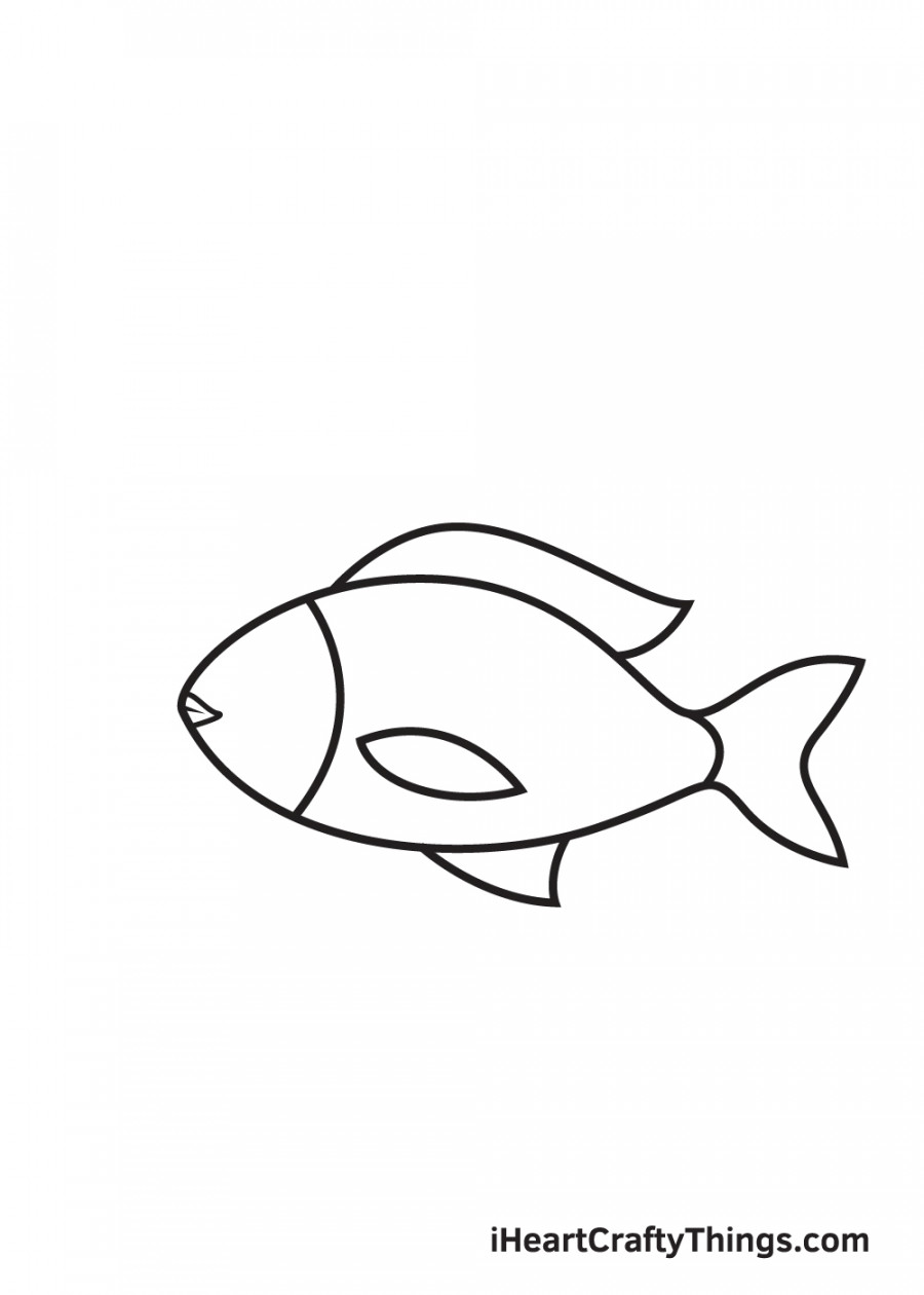 Fish Drawing - How To Draw A Fish Step By Step