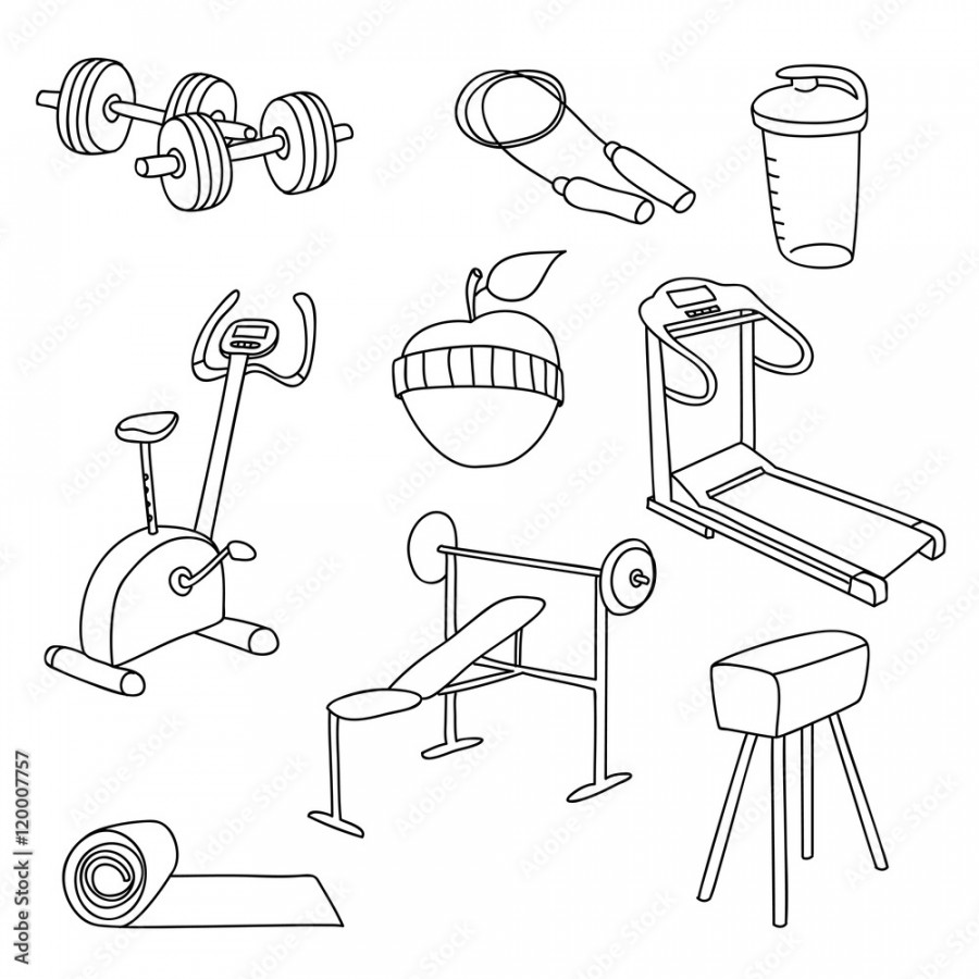 Fitness gym equipment