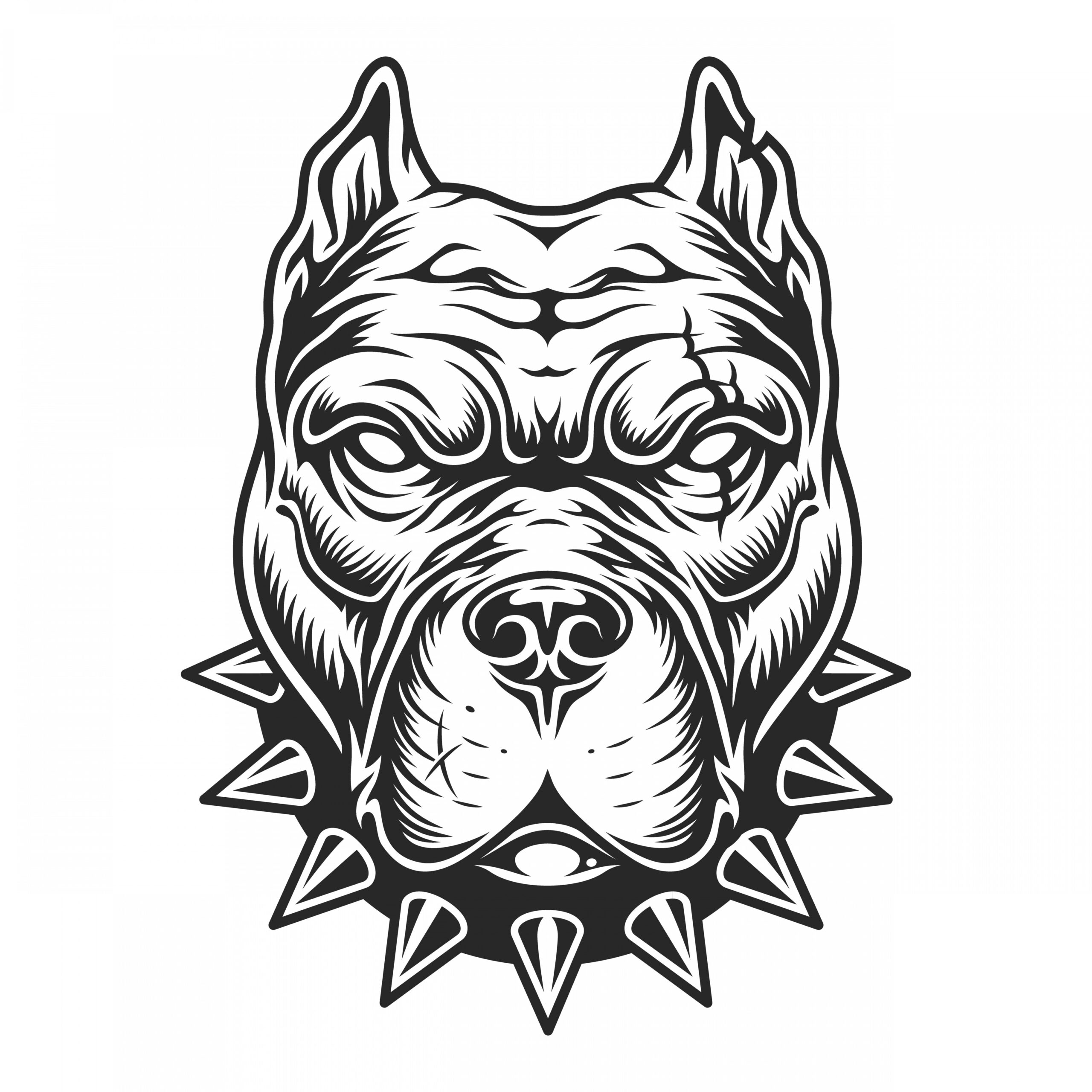 Free STL file Gangster Pitbull 🐕・D printer model to download・Cults