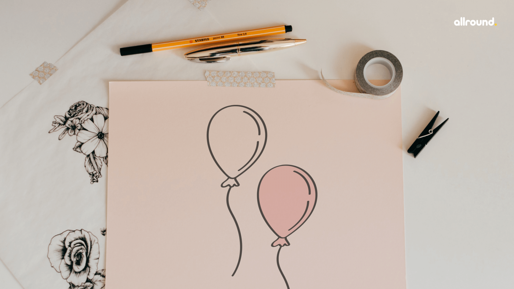 How to Draw a Balloon? - Step by Step Drawing Guide for Kids