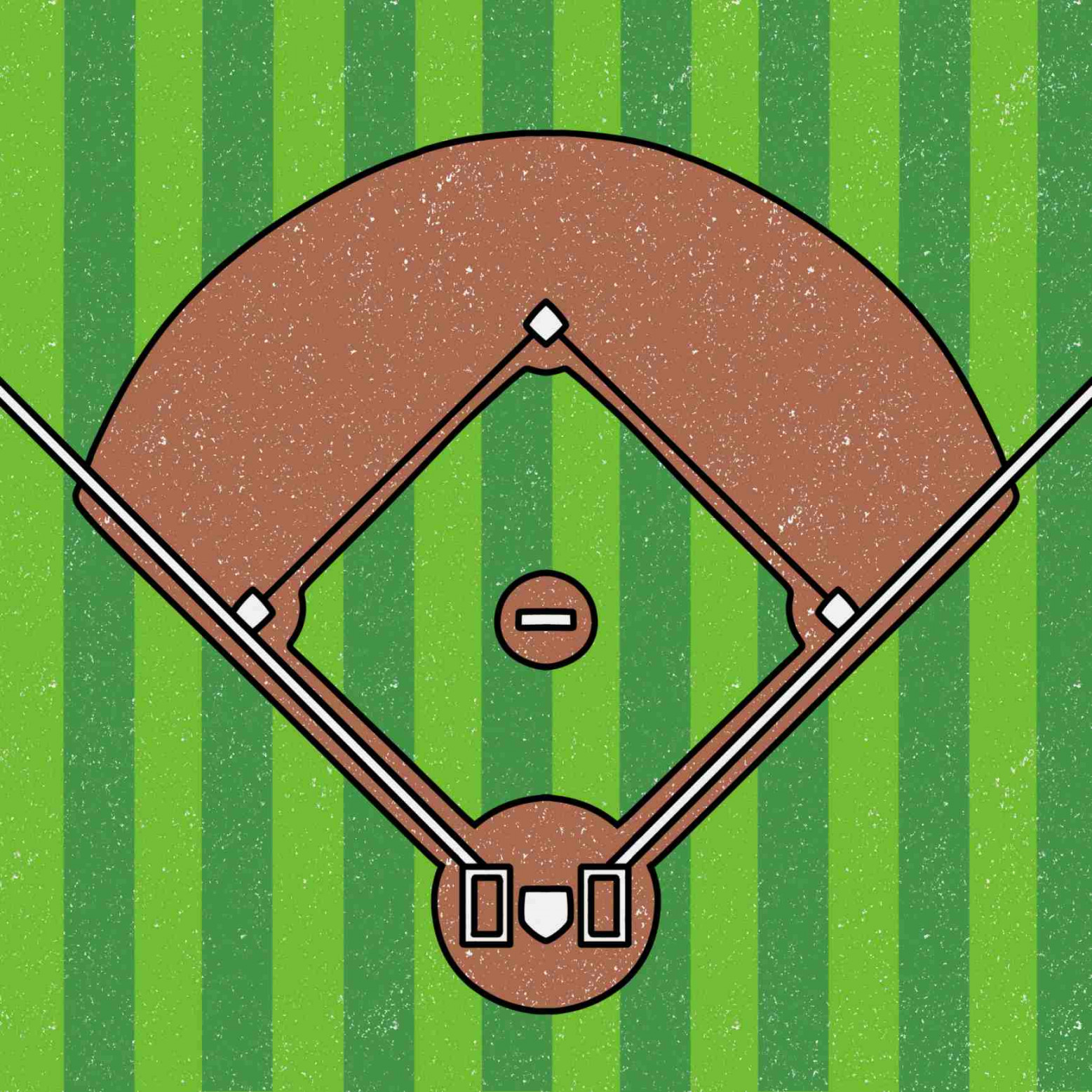 How to Draw a Baseball Field - HelloArtsy