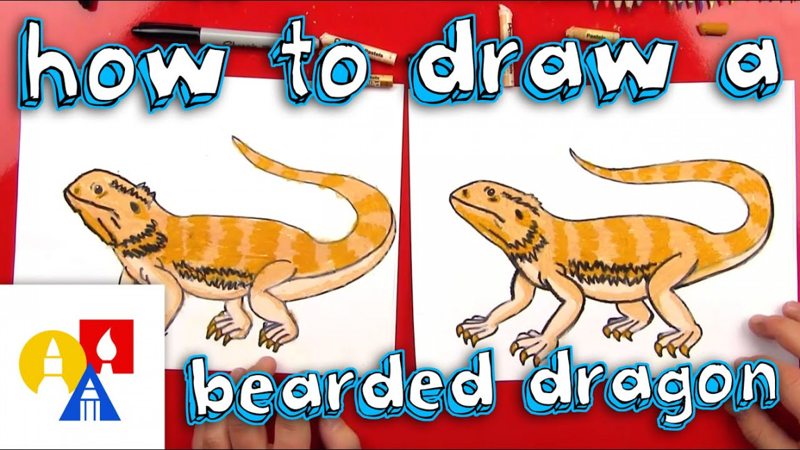 How To Draw A Bearded Dragon