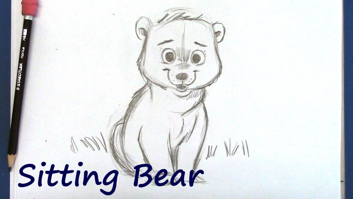 How to Draw a Cartoon Bear for Beginners