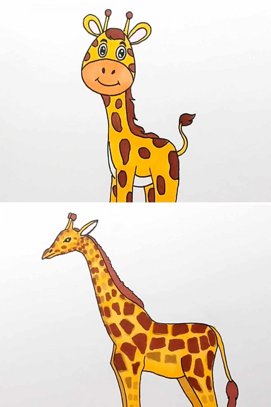 How to Draw a Giraffe - Step by Step Tutorial  Skip To My Lou