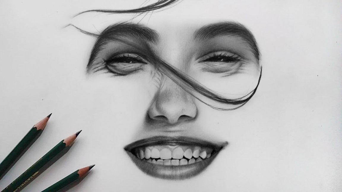 How to Draw A Realistic Face  Step by Step Drawing Tutorial