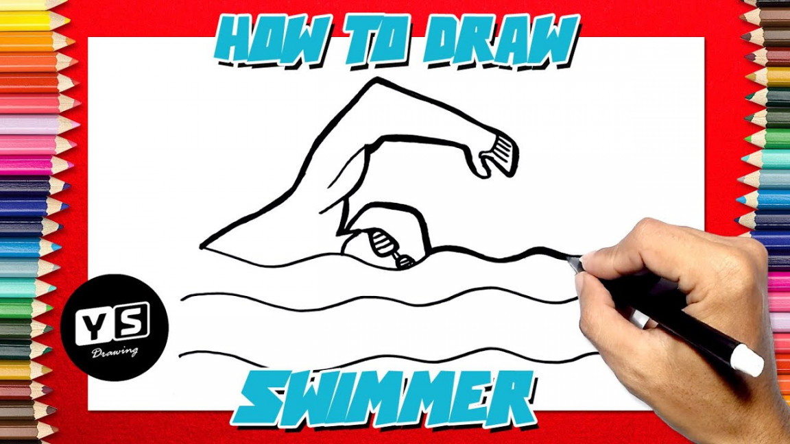 How to draw a Swimmer