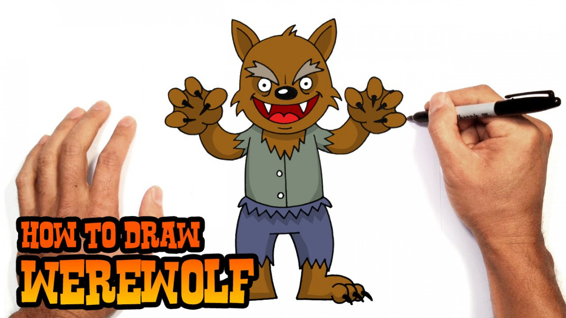 How to Draw a Werewolf  Drawing Lesson