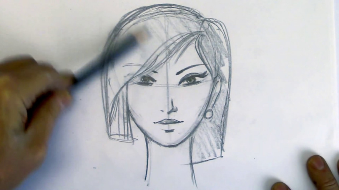 How to Draw and Sketch People - Draw Faces the Easy Way