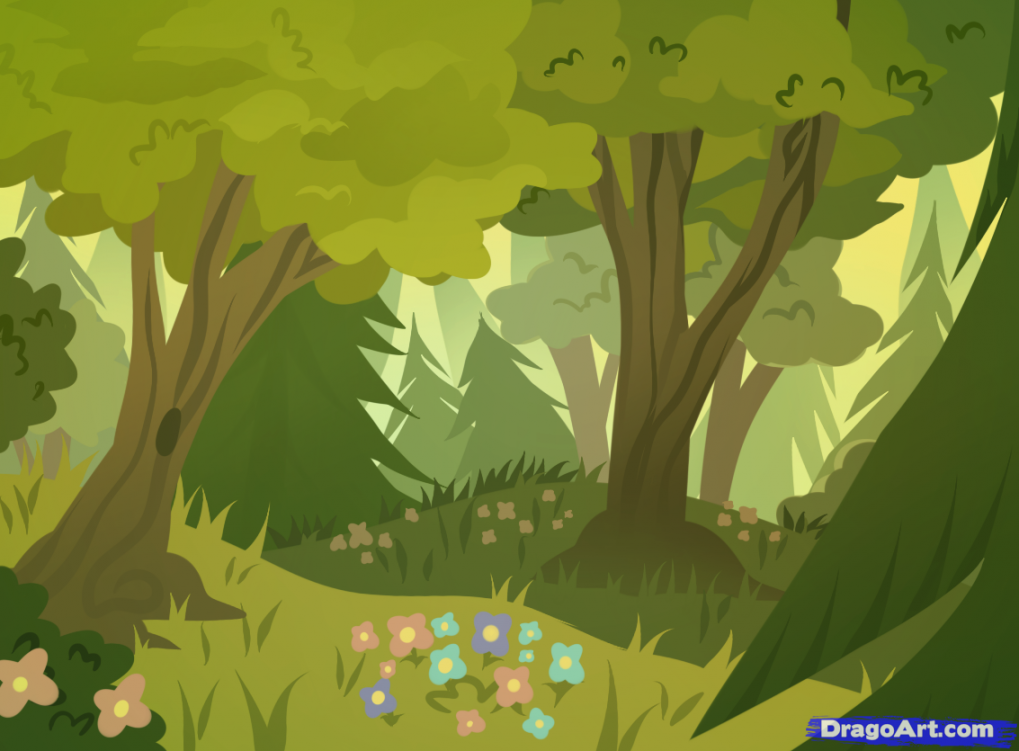 How to Draw Forests, Forest Backgrounds  Forest background