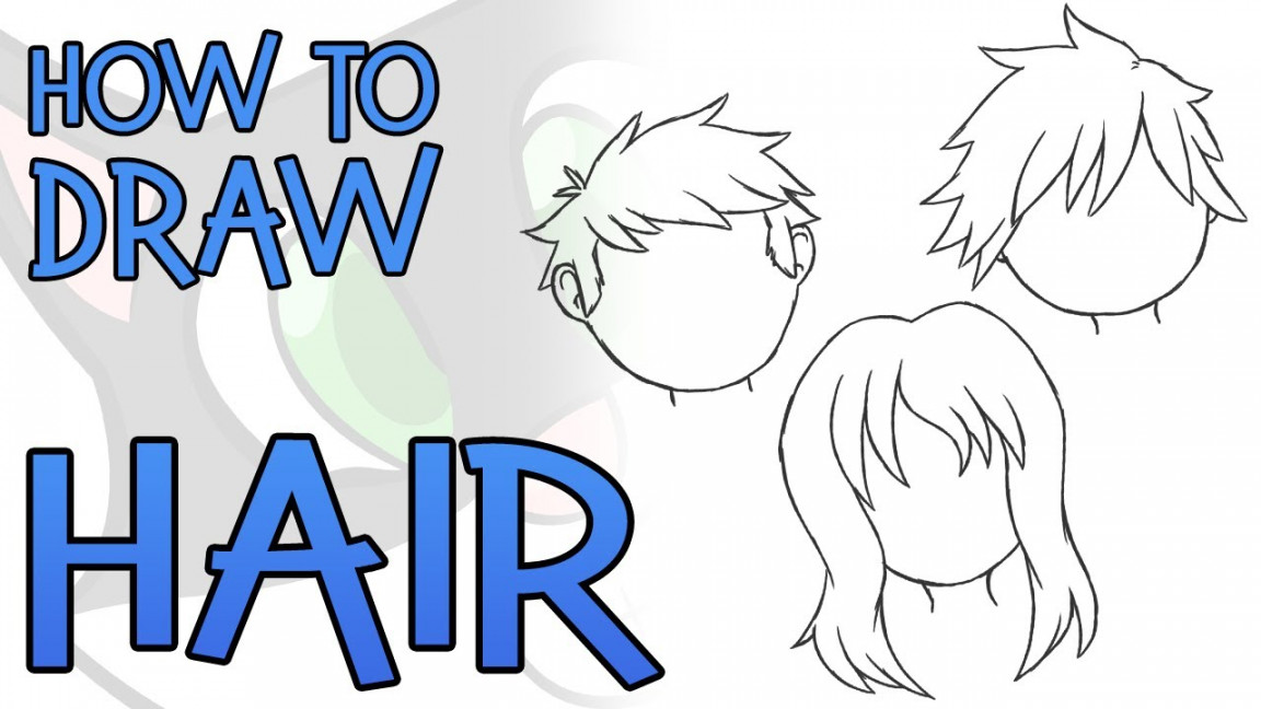 How To Draw Hair (Easy!)