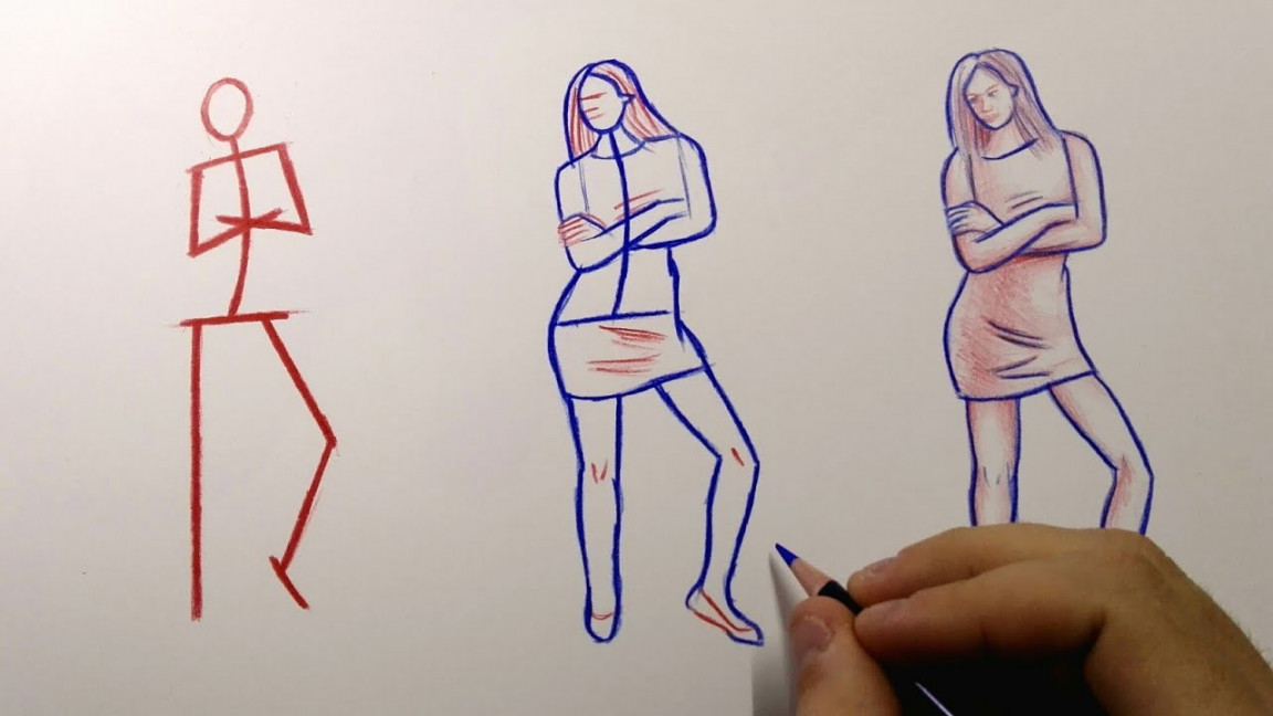 How To Draw Human Figures For Beginners