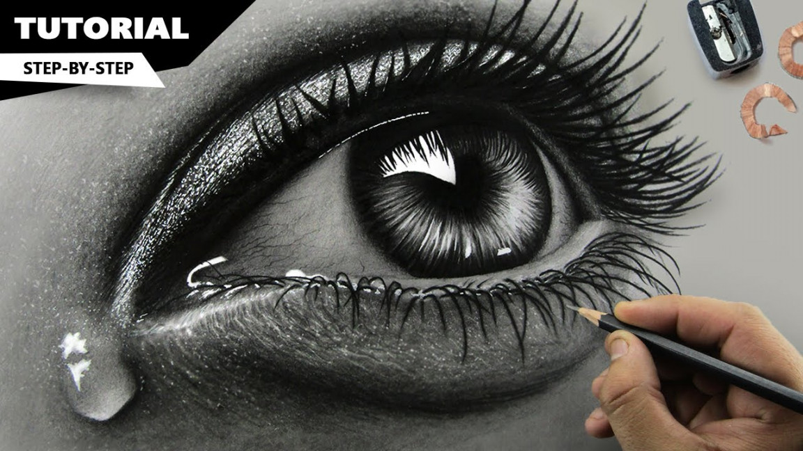 How to Draw Hyper Realistic Eyes  Step by Step