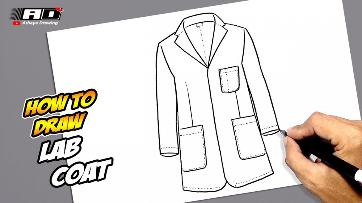 How to draw Lab Coat