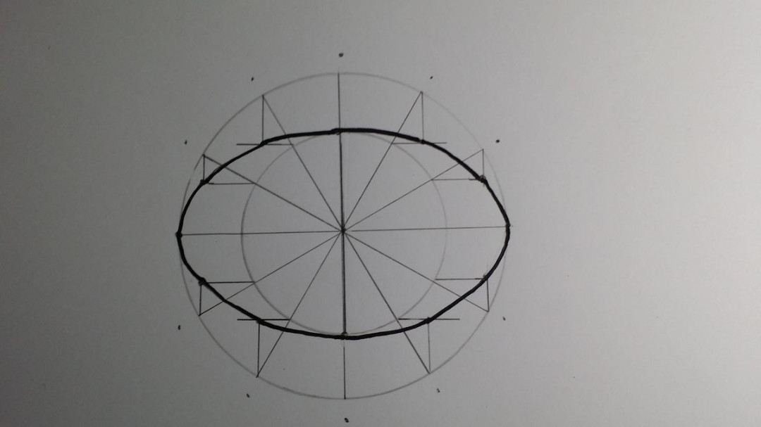 How to Hand Draw an Ellipse:  Steps (with Pictures) - wikiHow