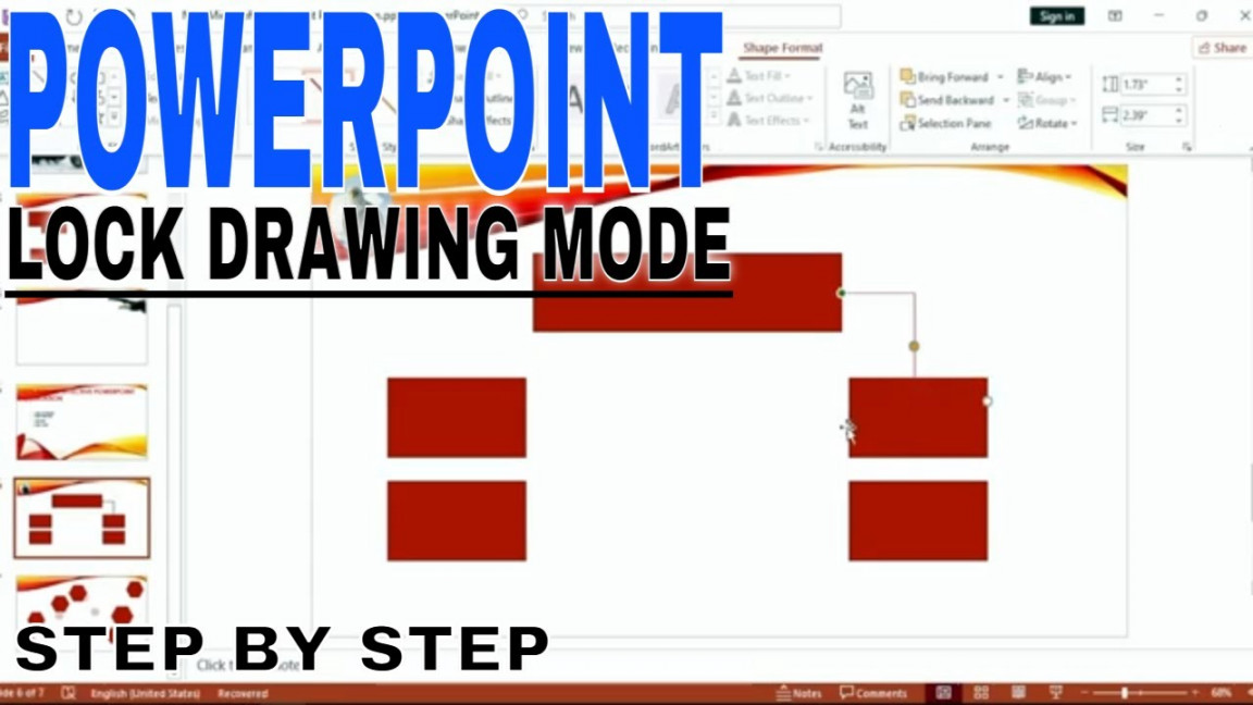 ✅ How To Lock Drawing Mode In PowerPoint 🔴