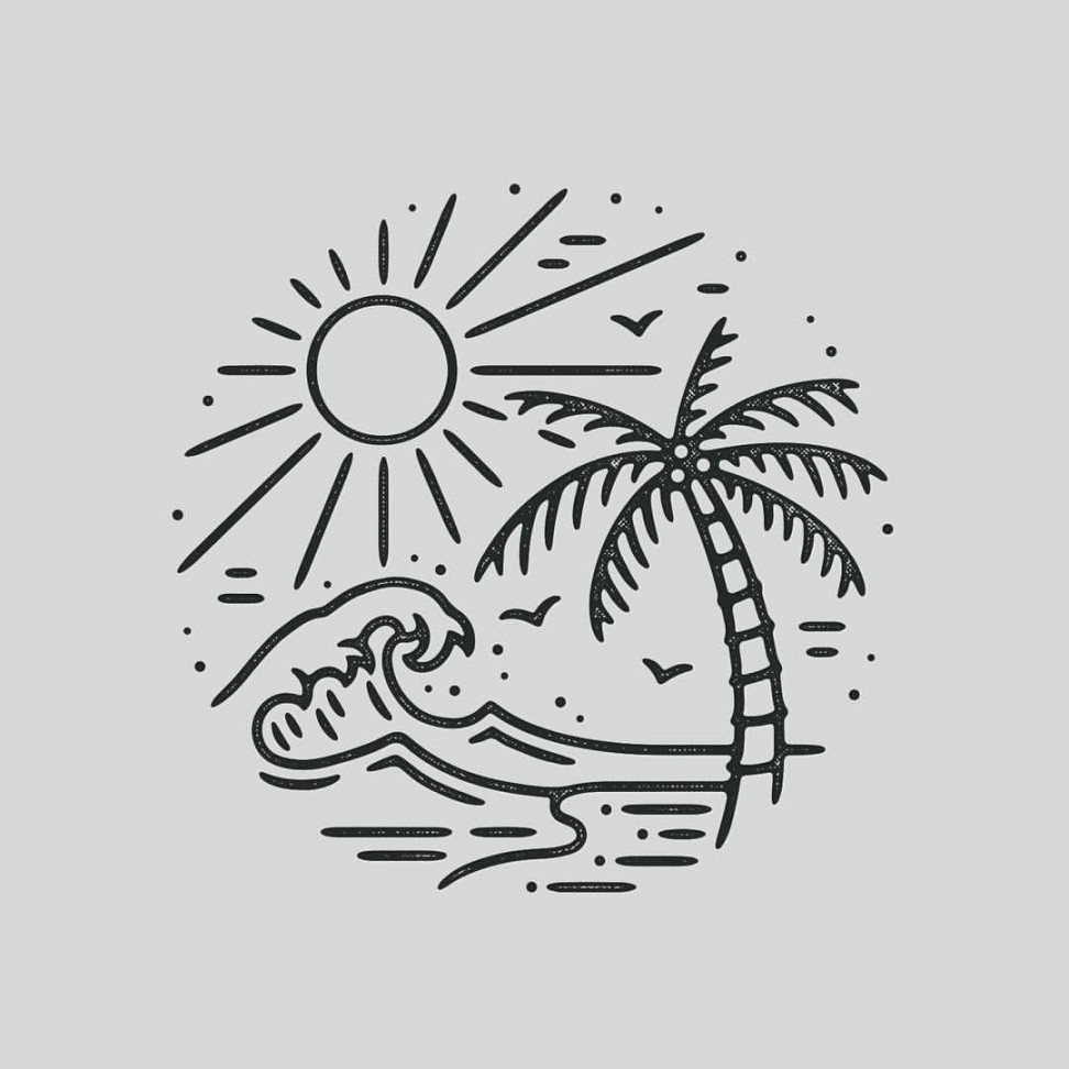 Liam Ashurst on Instagram: "☀️🏝 #graphicdesign #design #art