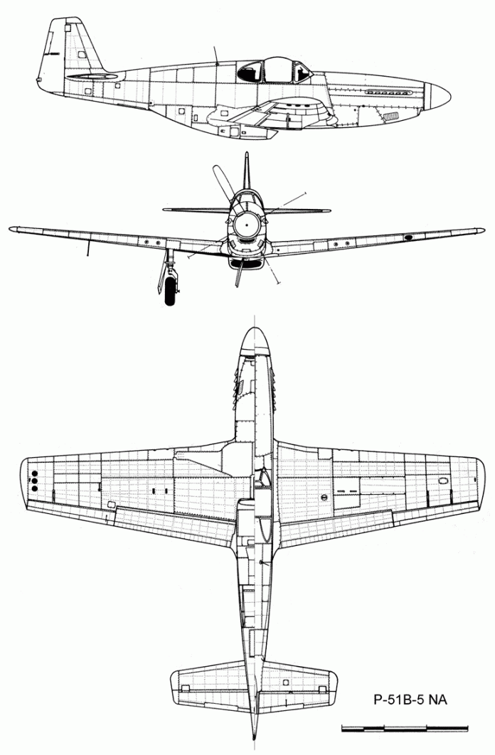 Looking for technical drawings of P- B mustang