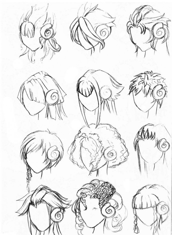 Mermaid/Siren Hair Sketch   Hair sketch, Mermaid books, Viking