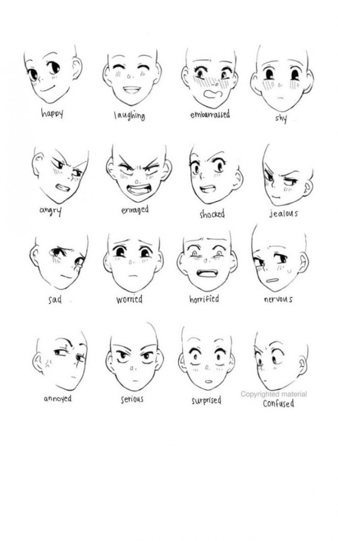 nervous smile reference - Google Search  Drawing face expressions