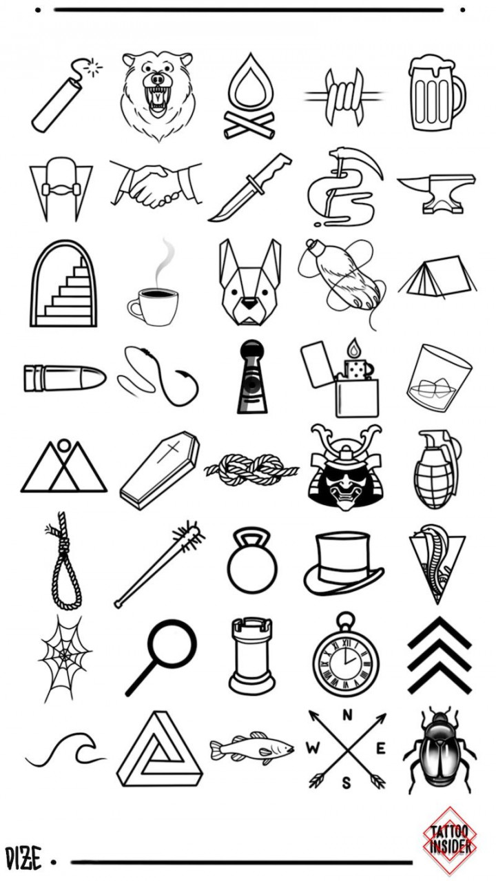 Original Small Tattoo Designs - Tattoo Insider  Cool small