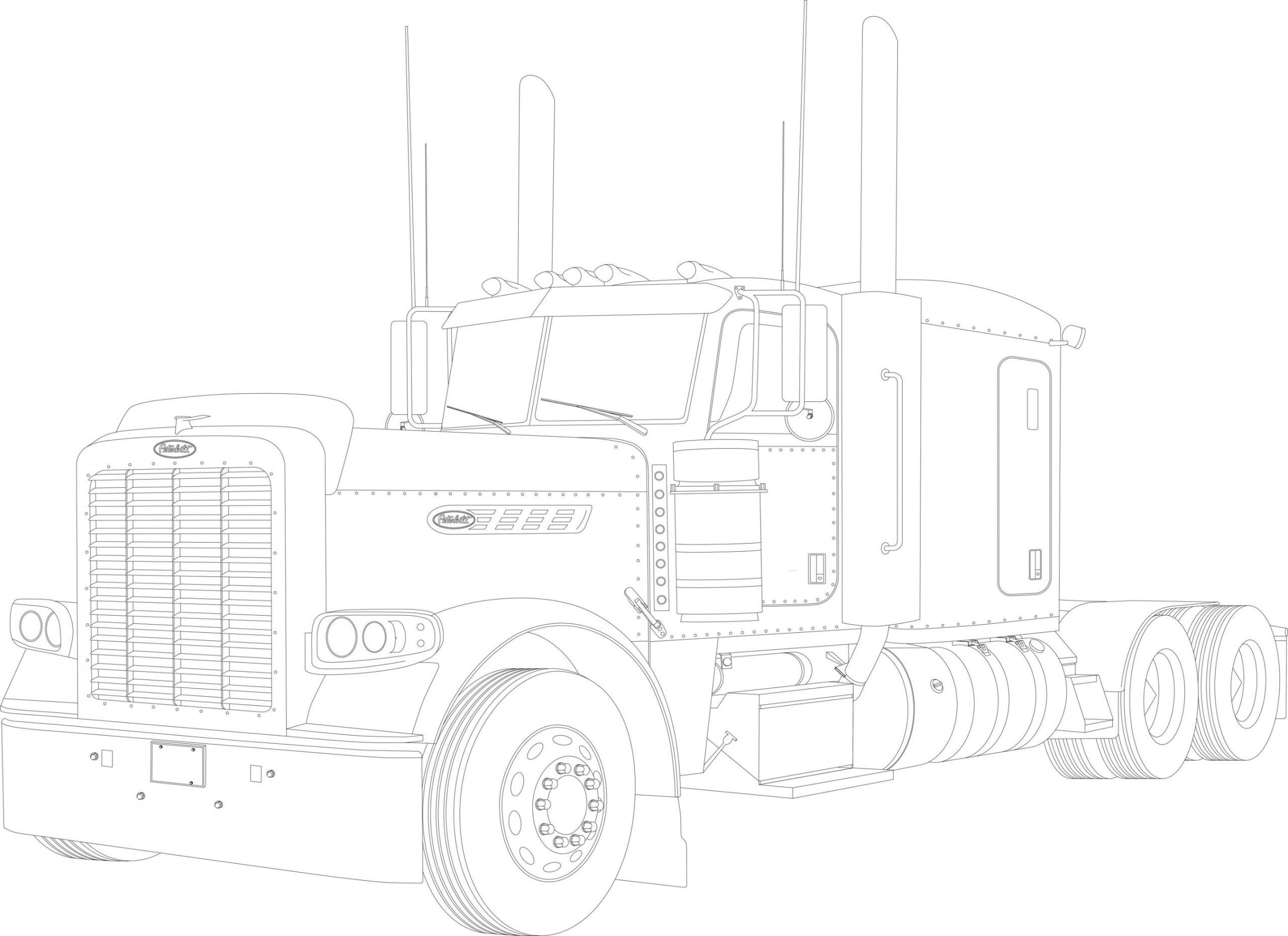 Peterbilt Vector Files - Etsy Denmark