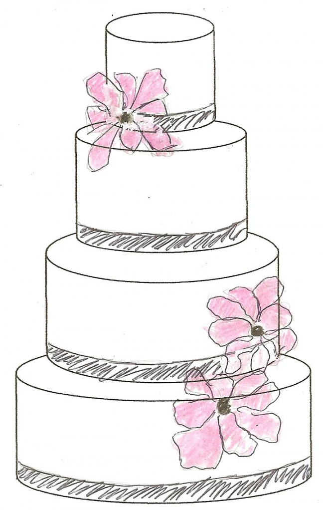 Pin by cake sweet food chicago on behind the scenes  Cake sketch