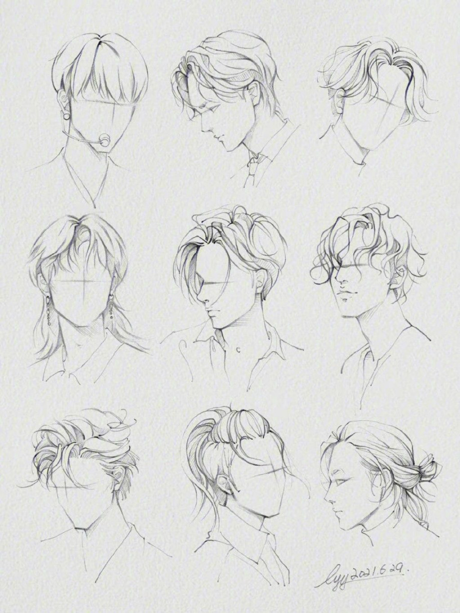 Pin by Снежана Кученева on МЫ ХУДОЖНИКИ  Boy hair drawing, Book