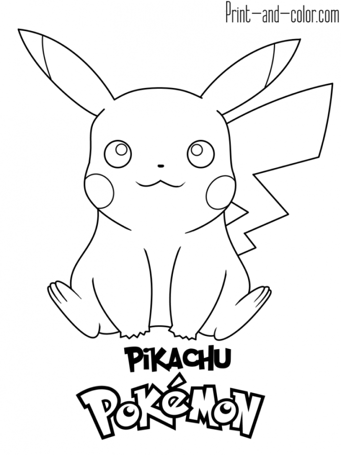 Pokemon coloring pages  Print and Color