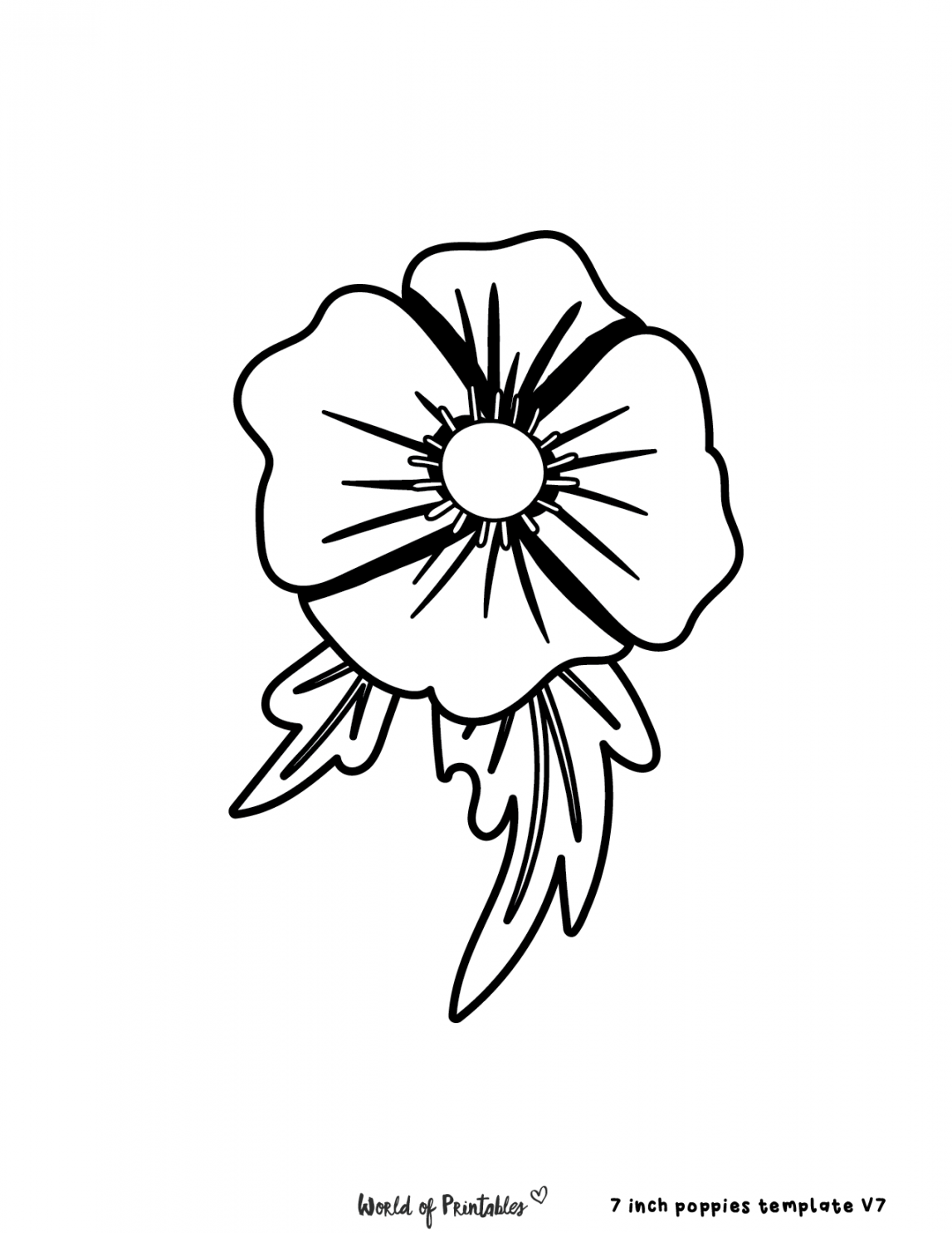 + Poppy Templates For ANZAC Day celebrations  Poppy template