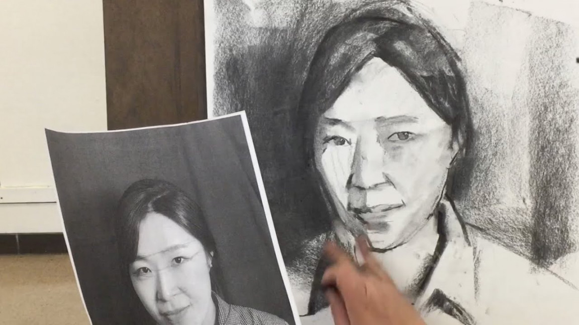 Portrait # - How to draw a portrait from a photo