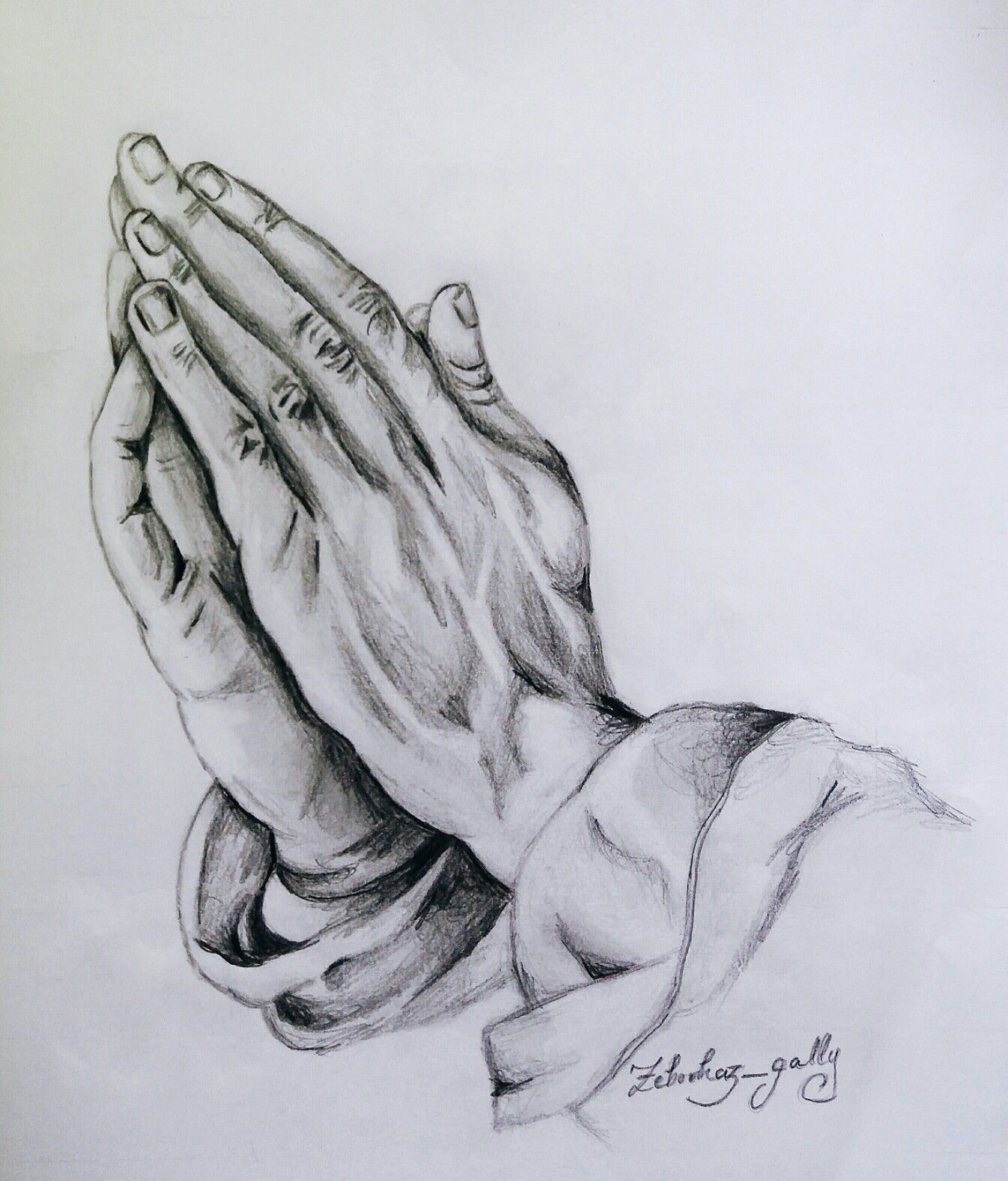 Praying hands  God Sketch  art  artwork  drawing  pencil art