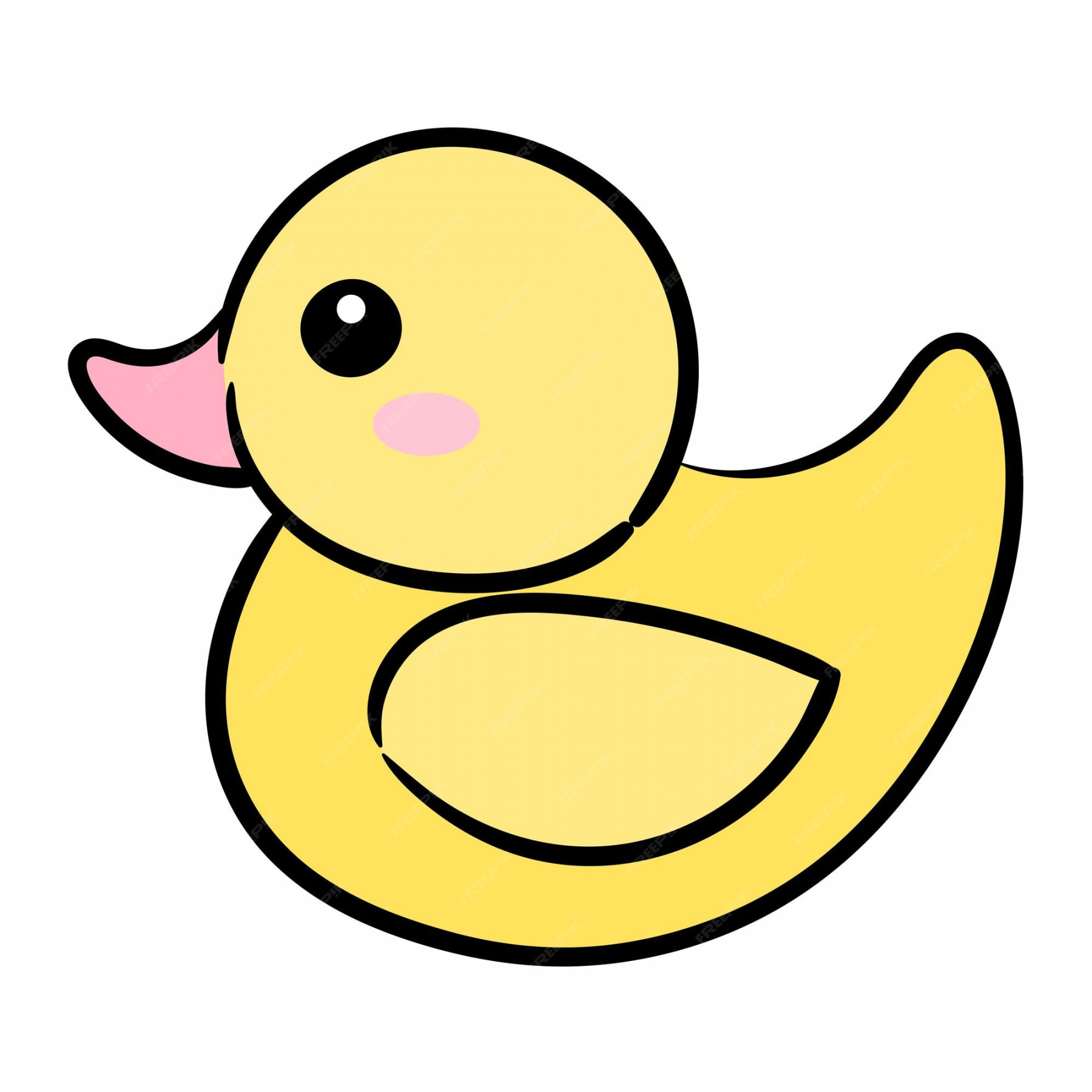 Premium Vector  Cute duck cartoon vector illustration little