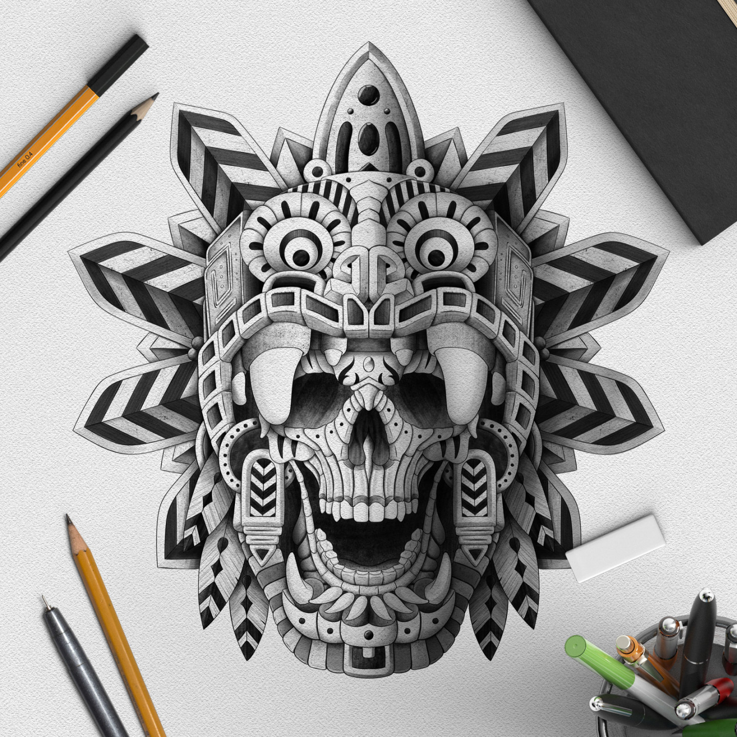 Quetzalcoatl Warrior  Behance