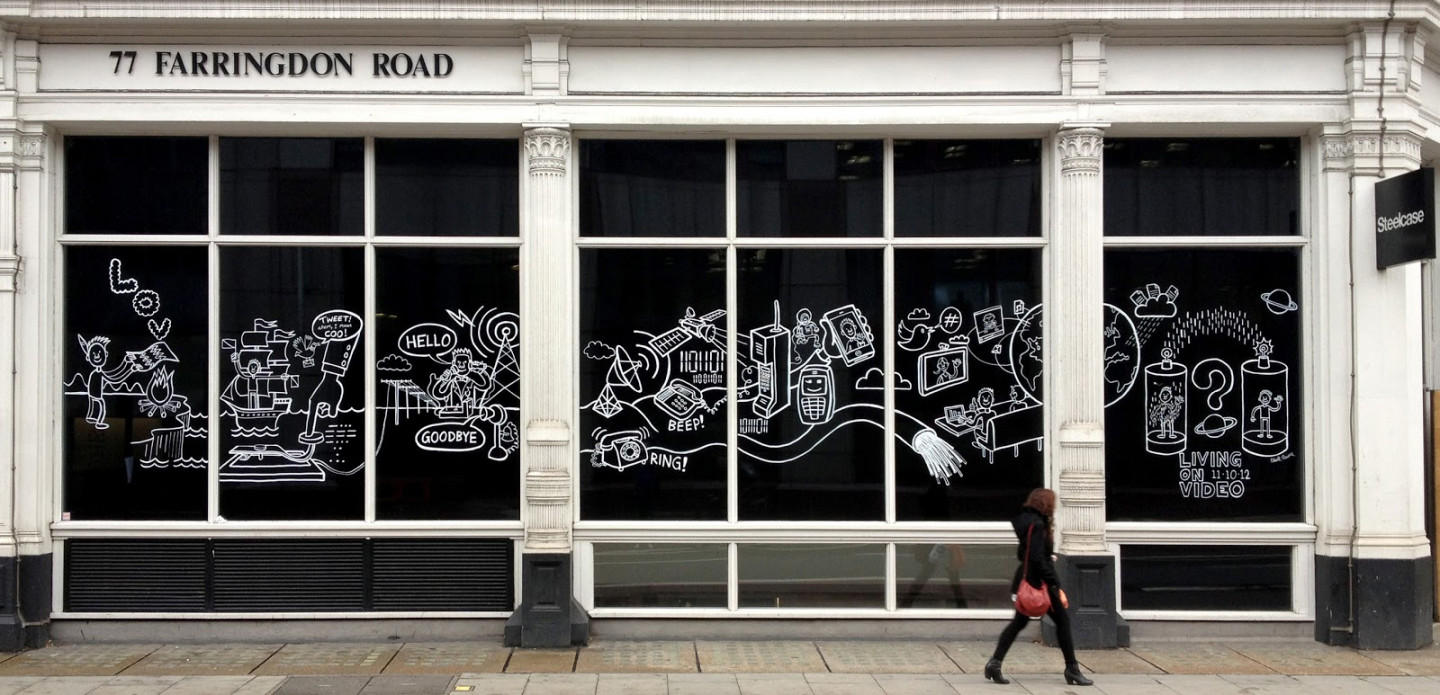 QuinkyArt: Drawing on windows