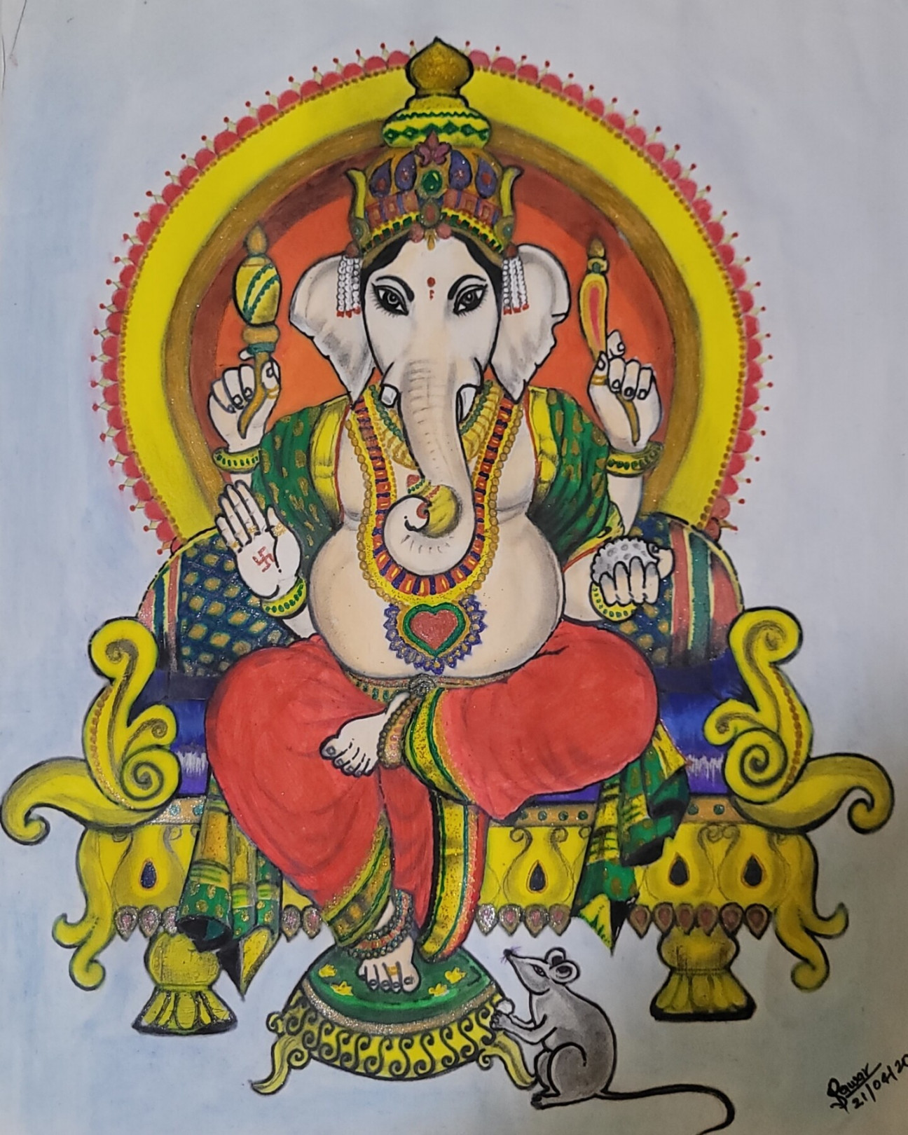 Realistic Lord Ganesha