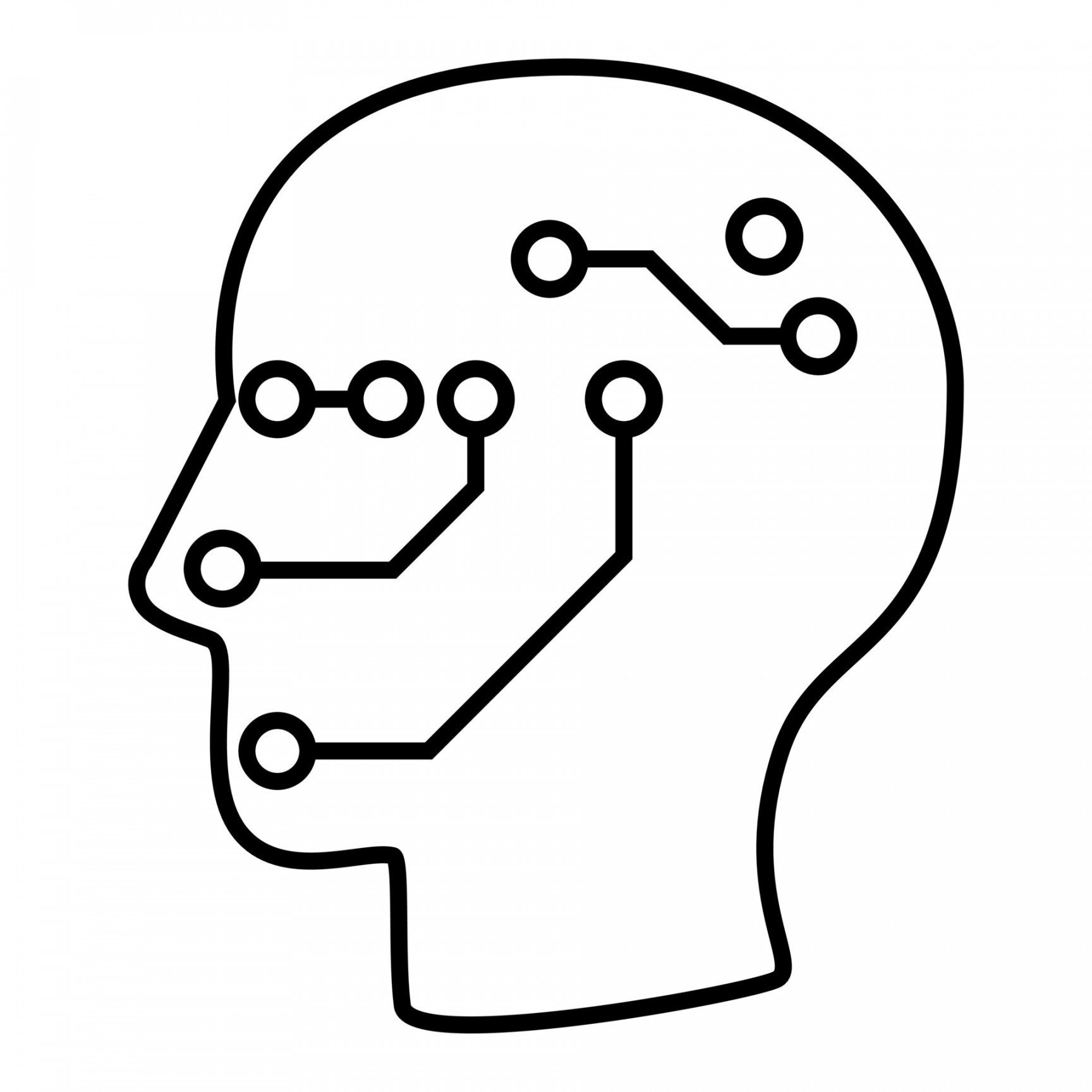 Robot sensory system controlled by artificial intelligence neuron