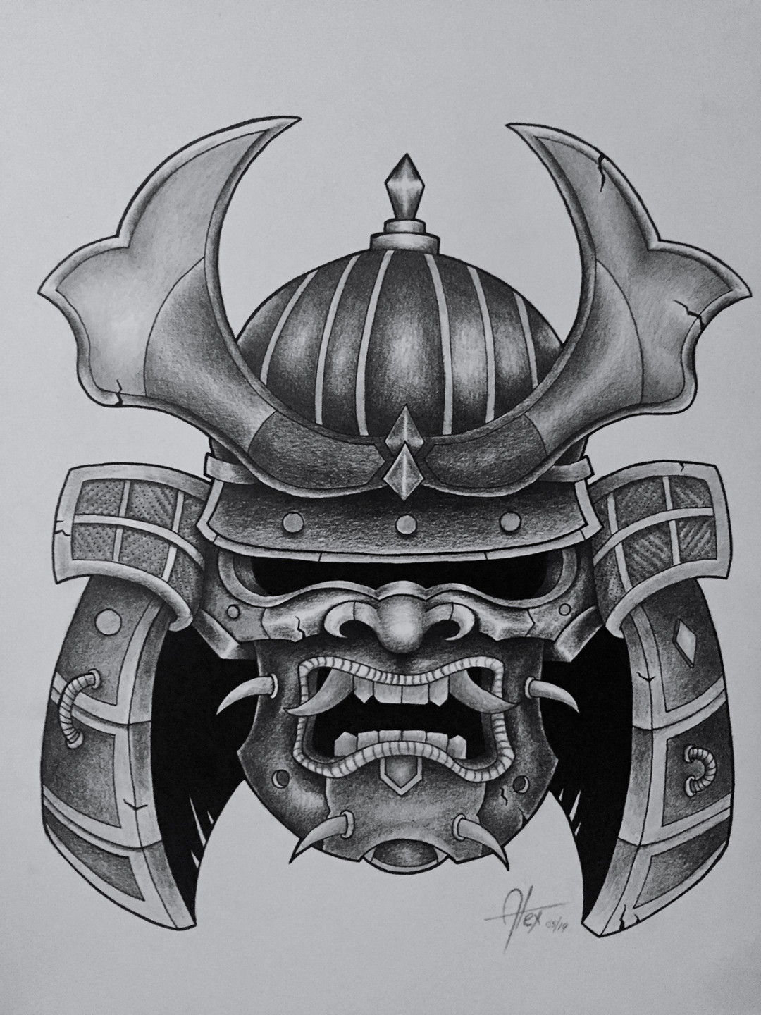 SAMURAI MASK :: Behance