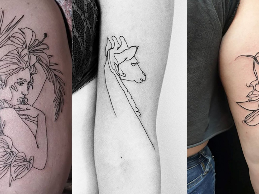 single line tattoos that are simply beautiful  Mashable