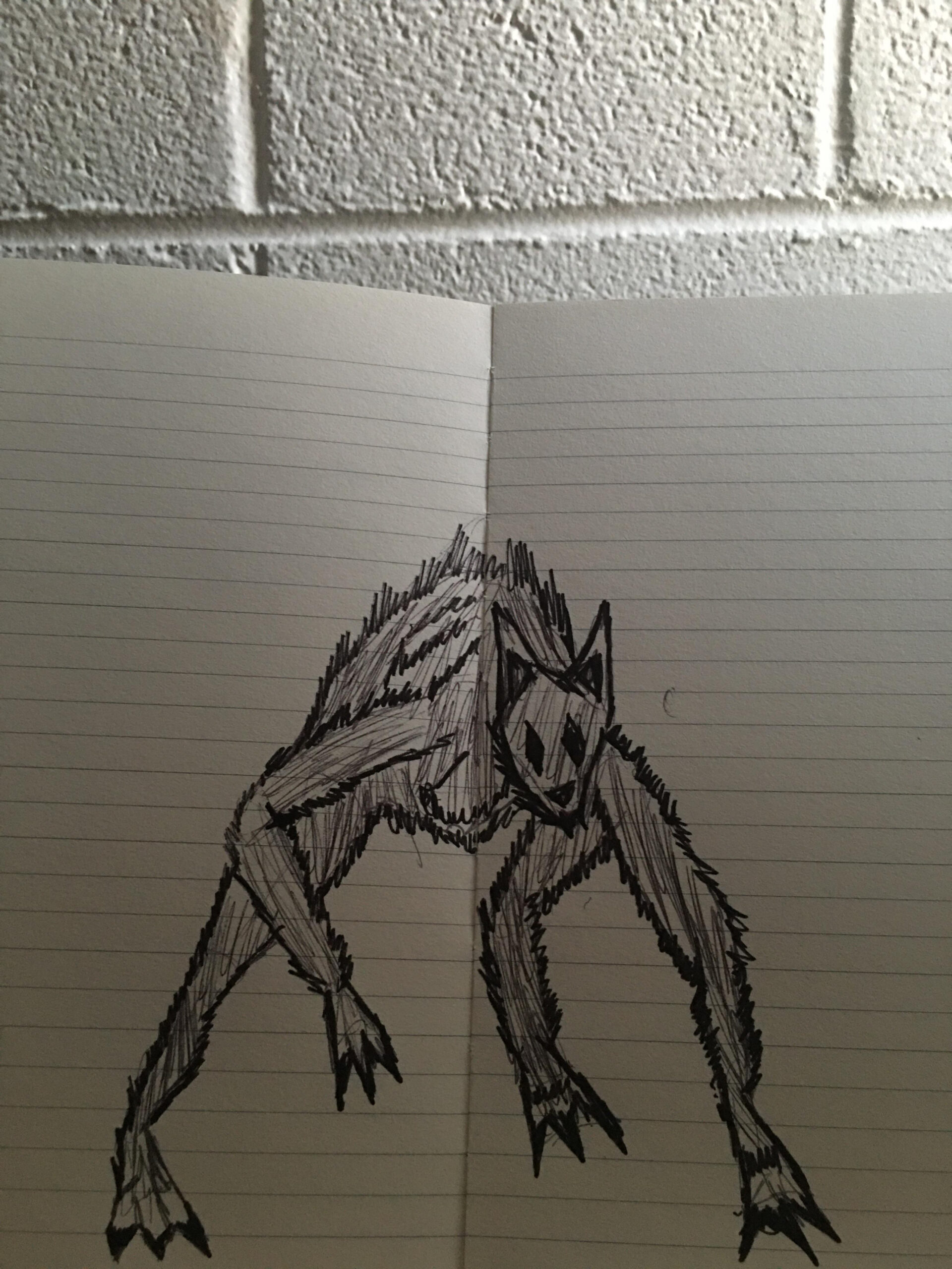 Skinwalker : r/drawing