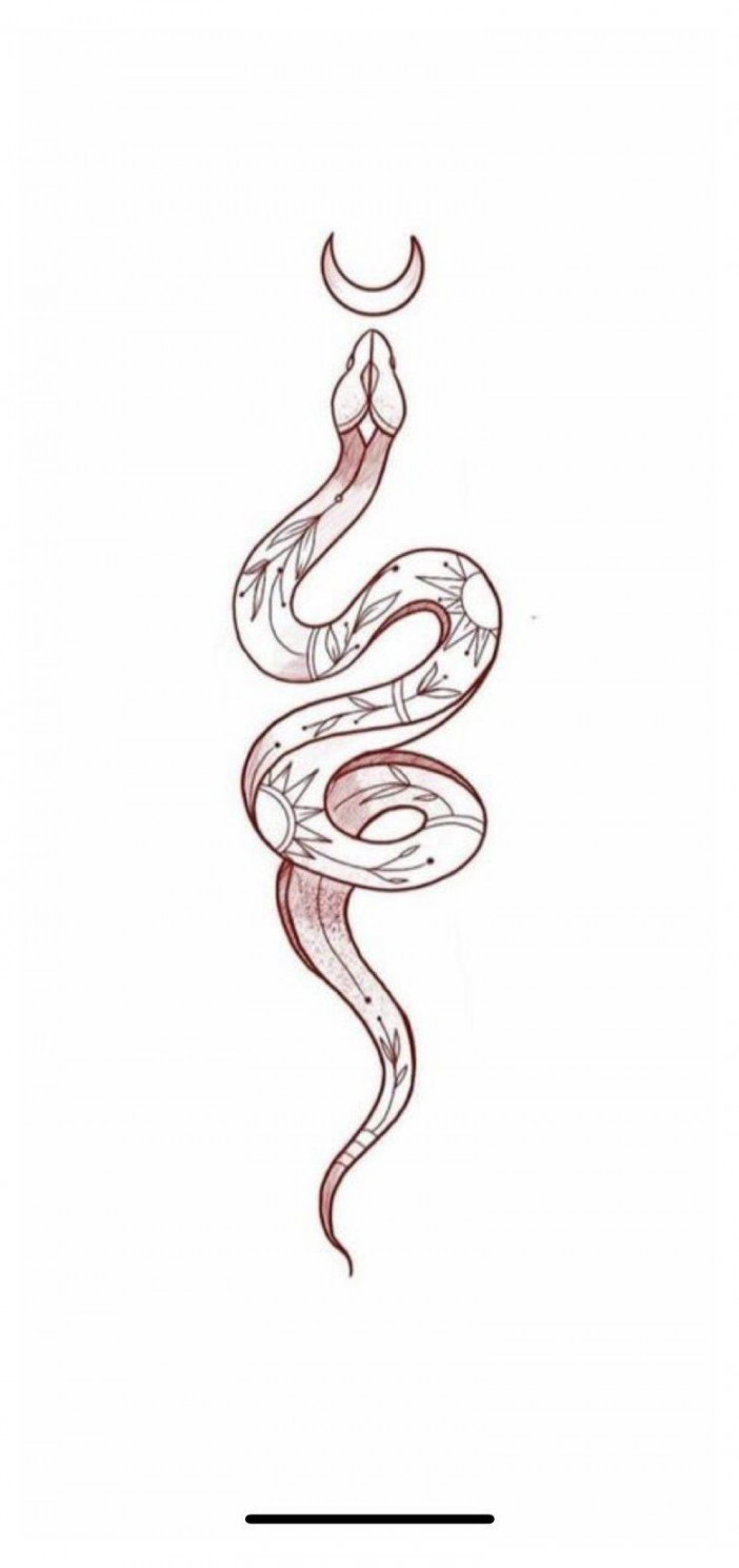 snake #drawing #simple #tattoo #snakedrawingsimpletattoo  Snake