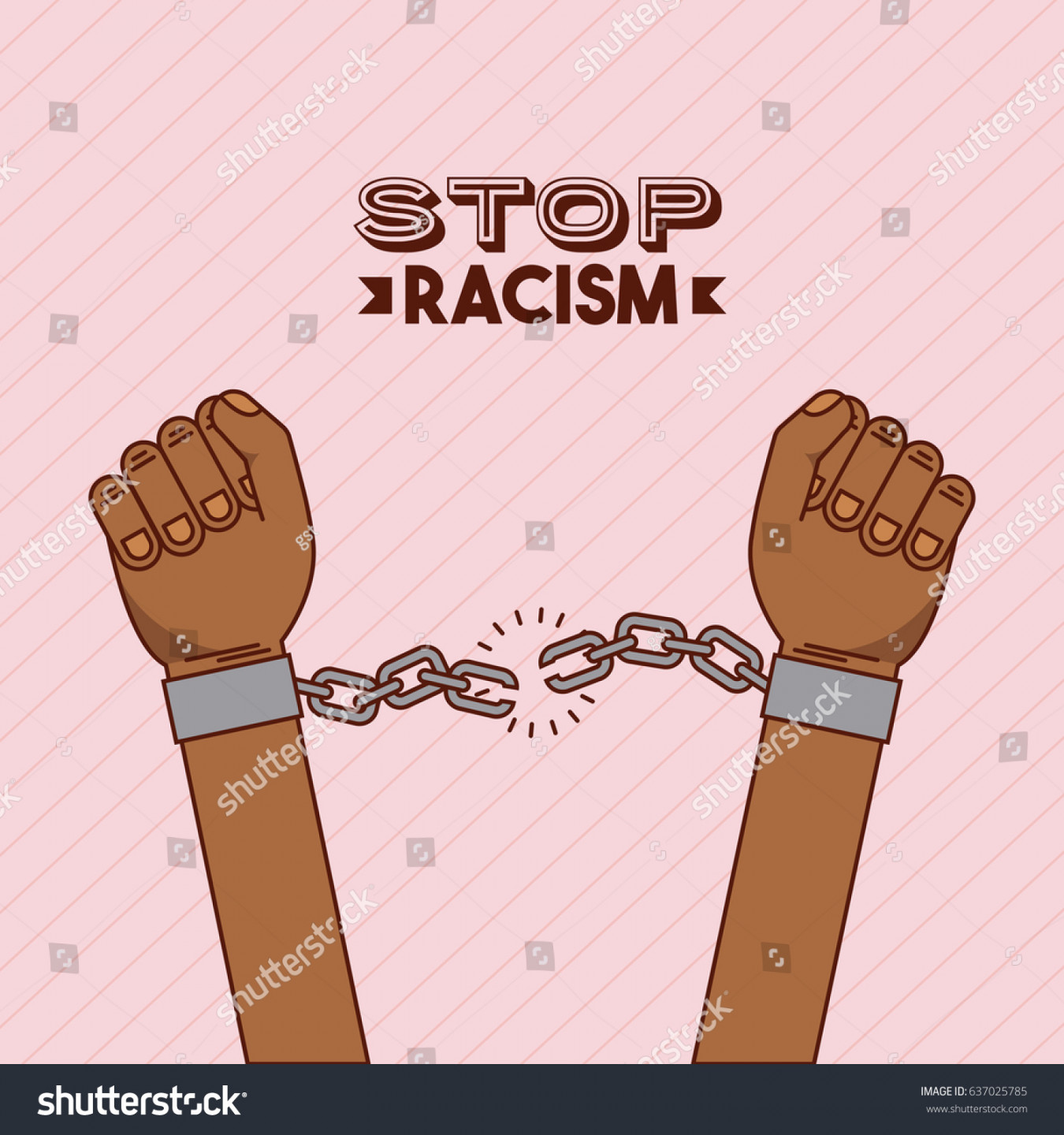 Stop Racism Image Stock Vector (Royalty Free)   Shutterstock