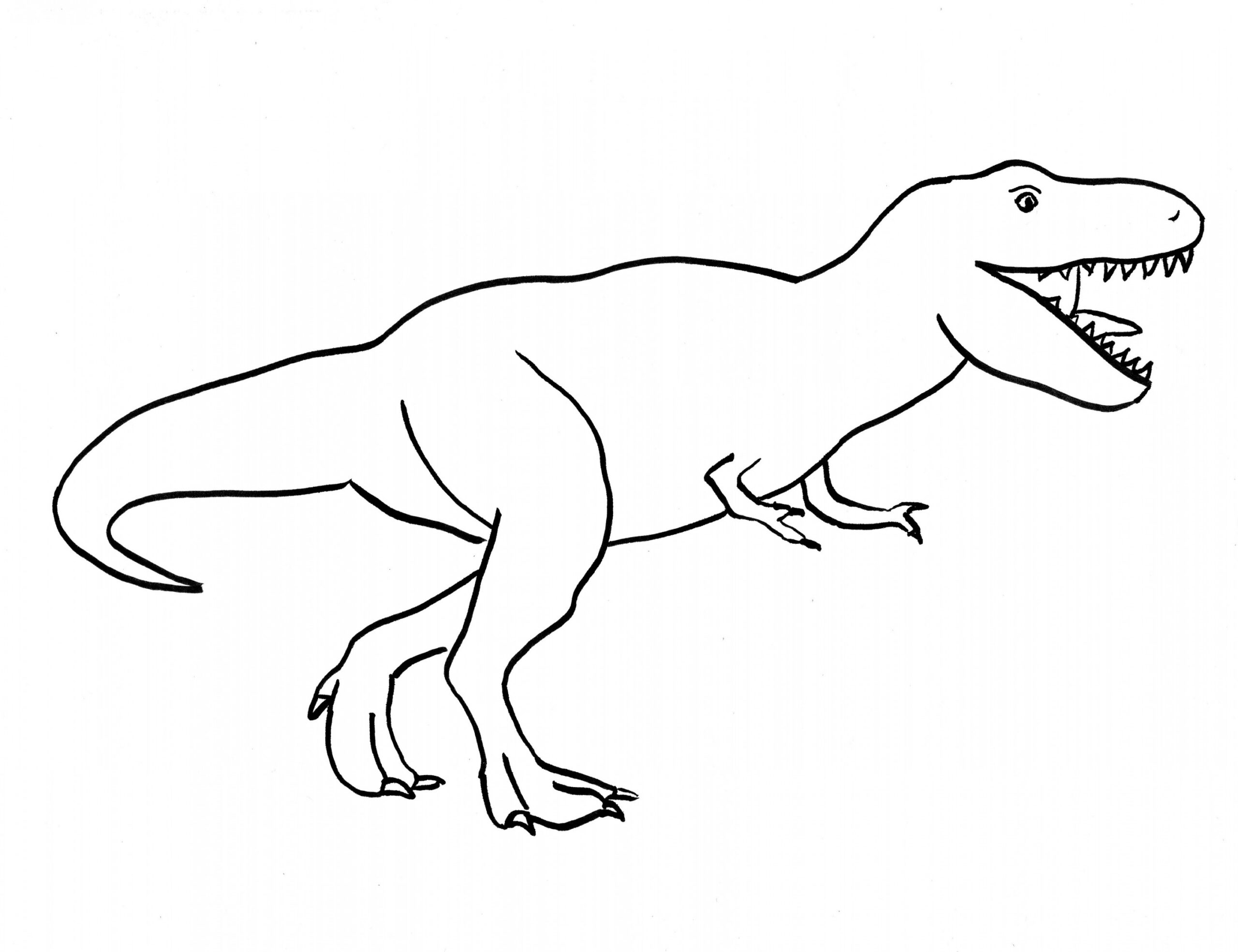 T-Rex Drawing Step By Step - Art Starts