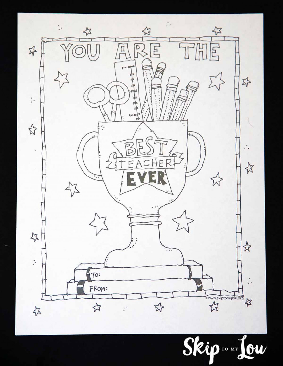 Teacher Coloring Pages for the BEST Teachers  Teacher