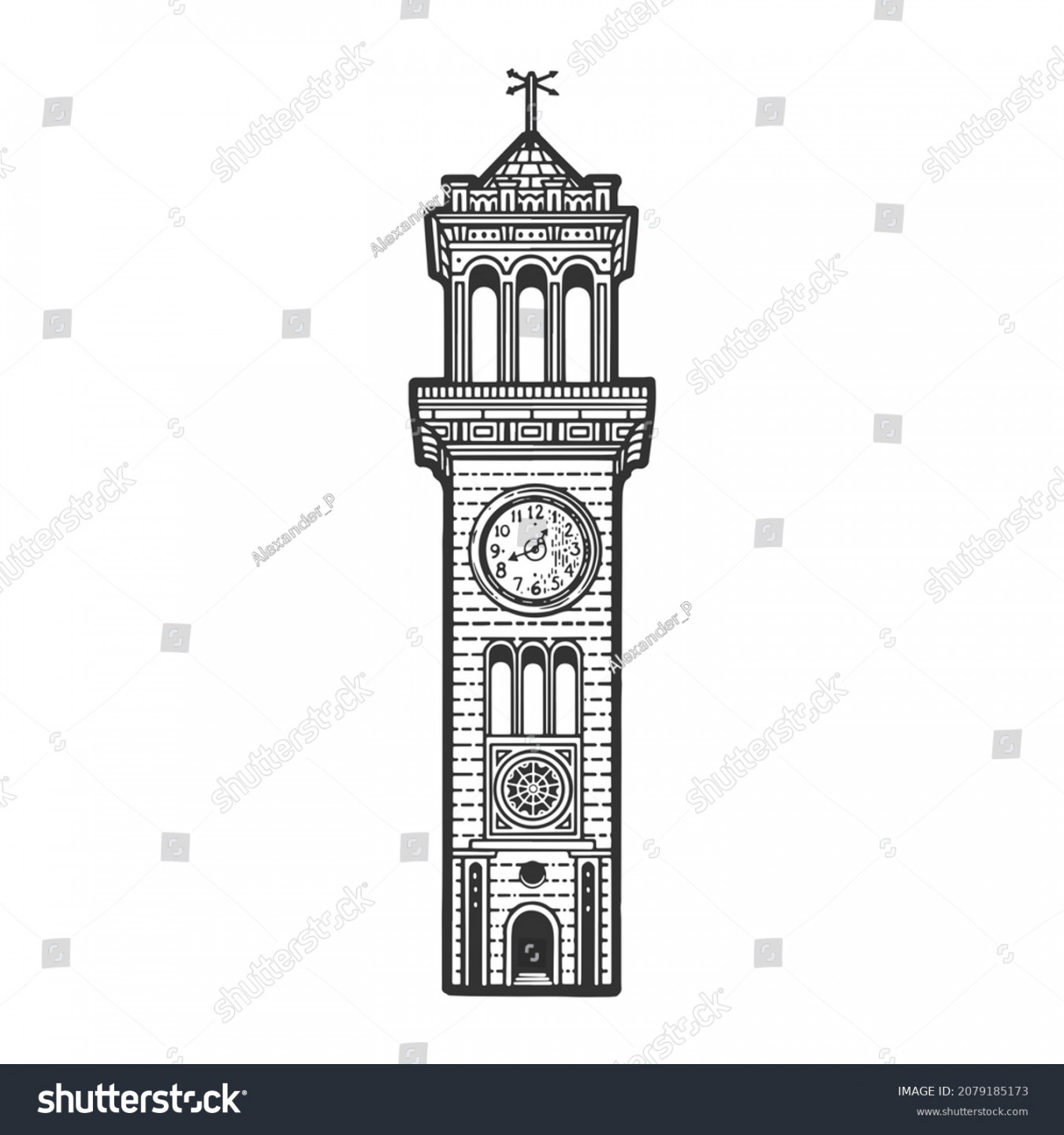 + Thousand Clock Tower Sketch Royalty-Free Images, Stock Photos