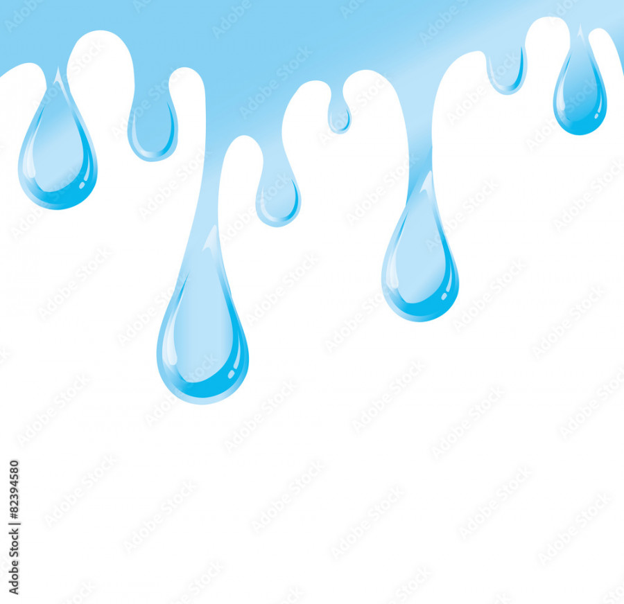 Vector of Dripping water for background Stock-Vektorgrafik  Adobe